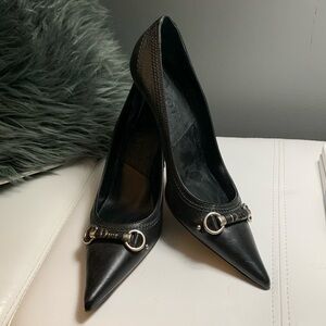 Dior Leather Pumps with toggle